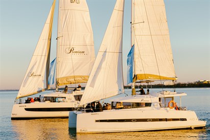 Poranny rejs katamaranem dla dwojga ze śniadaniem – Gdańsk, Sopot