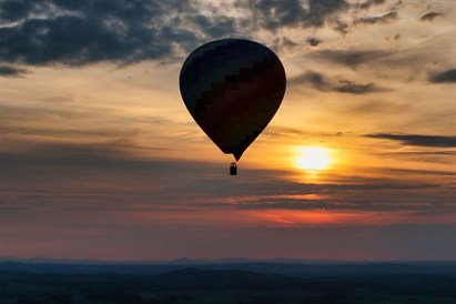 Lot balonem o wschodzie słońca w tygodniu | Karkonosze