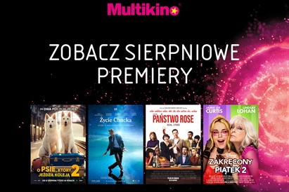 Seans w Multikinie dla rodziny 2+2 – voucher dla czterech osób!