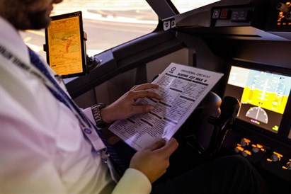 Symulator lotu Boeing 737 MAX