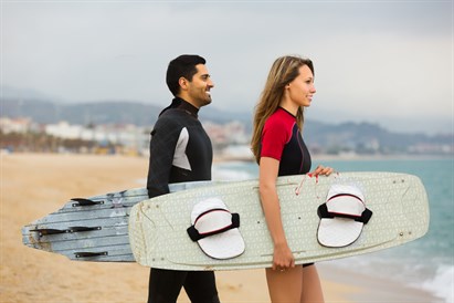 Kurs kitesurfingu dla dwojga w Jastarni – 60 minut z instruktorem