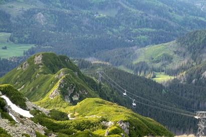 Niesamowity lot samolotem z widokiem na Giewont i Kasprowy Wierch