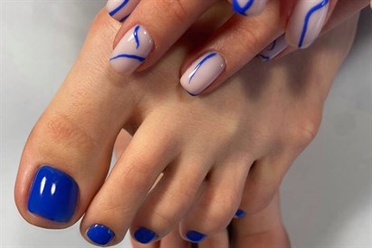 Manicure i pedicure hybrydowy - kompleksowa pielęgnacja w Doll Beauty Studio Kraków