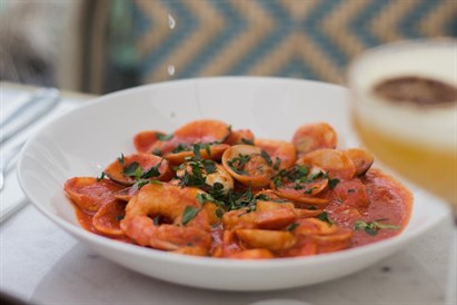 Rodzinna kolacja we włoskiej Trattoria Mamma Mia w Krakowie