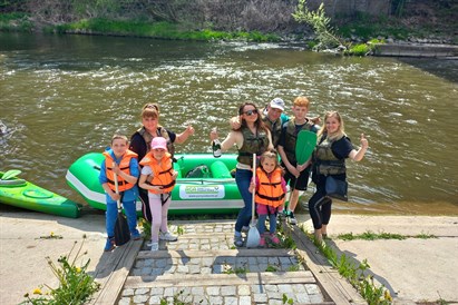 Spływ pontonowy Przełomem Bardzkim dla 2-6 osób – Bardo