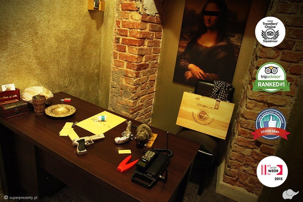 Zamknięci w intrydze – escape room na Pradze dla maks. 6 osób