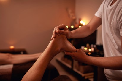 Reset po aktywnym dniu - masaż stóp i Saunarium - Termy Szaflary