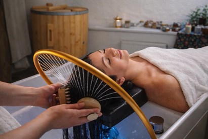 Rytuał Głębokiego Oczyszczenia i Relaksu - Head SPA, Fitobeczka i Peeling Ciała - Masaż Line Gdańsk