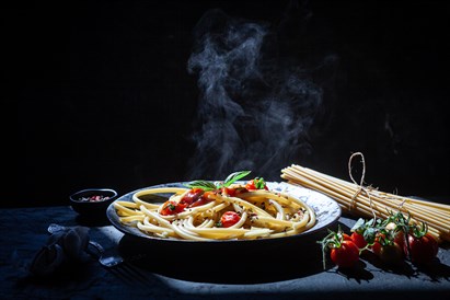 Kolacja w ciemności w Restauracji Czarny Diament w Bydgoszczy