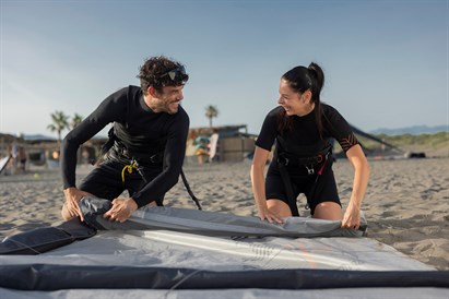 Kurs kitesurfingu dla dwojga w Jastarni – 60 minut z instruktorem