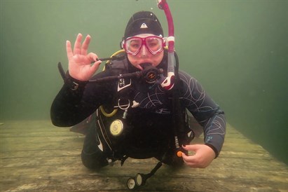 Nurkowanie w kamieniołomie z instruktorem – Baza Nurkowa Honoratka