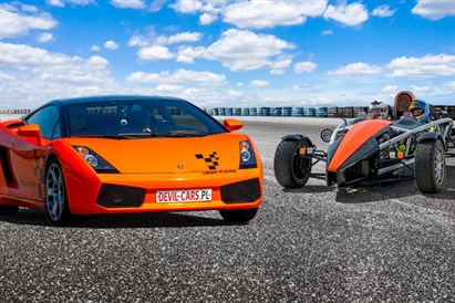 Lamborghini Gallardo vs. Ariel Atom - Tor Poznań