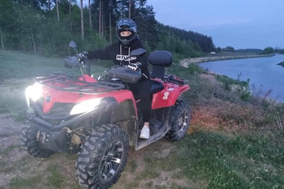 Jazda quadem w Dolinie Narwi w okolicach Łomży – QuadXtreme