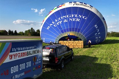 Podniebne zaręczyny w balonie | Karkonosze