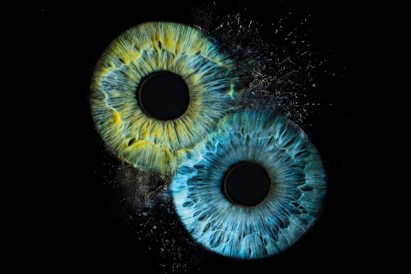 Wspólna zdjęcie tęczówek – sesja foto dla dwojga | A-Eye Gallery Łódź