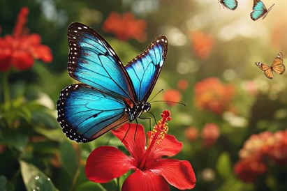 Motylarnia w Mielnie - egzotyczna podróż wśród żywych motyli