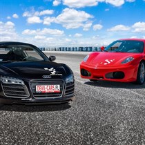 Devil-Cars – pojedynek super aut na torze: Ferrari F430 vs Audi R8 