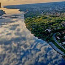 Lot widokowy nad Wisłą 50 minut – prezent od Aviator