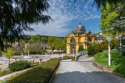 Pobyt dla dwojga w Czechach - 4-gwiazdkowy Belvedere Wellness Hotel w Mariańskich Łaźniach