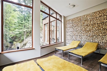 Seniorzy w górach w Hotelu Żywiecki