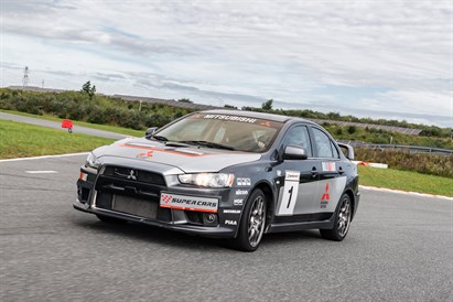 Jazda Mitsubishi Lancer EVO X po torze