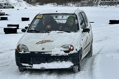 Wyścig tuningowanym Seicento po Torze Autek – okolice Warszawy