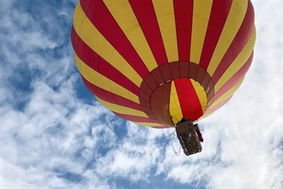 Lot balonem - Warszawa - Łódź i okolice