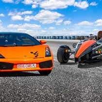 Lamborghini Gallardo vs. Ariel Atom - Tor Poznań