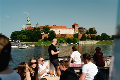 Rejs po Wiśle – prezent z panoramą Krakowa w tle!