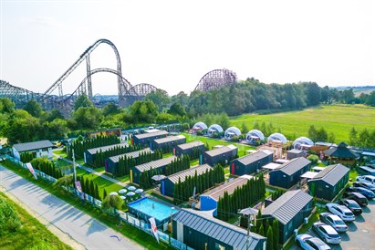 Nocleg w Domku Sferycznym ze śniadaniem przy Energylandii dla 5 osób - Holiday Park Zator