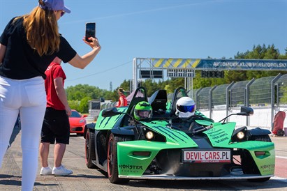 Jazda KTM X-BOW Cup – Poznań Tor Główny