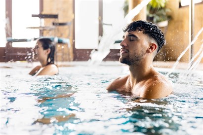 Strefa wellness dla dwojga w Hotelu Galaxy w Krakowie