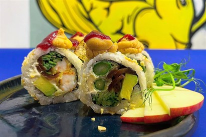 Sushi dla dwojga w Suszarni we Wrocławiu (Brodzka)