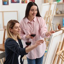 Malowanie przy winie dla dwojga