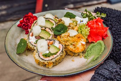 Rodzinne sushi w Suszarni we Wrocławiu (Czarnieckiego)
