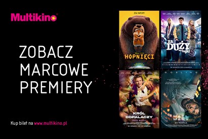 Seans w Multikinie dla rodziny 2+2 – voucher dla czterech osób!