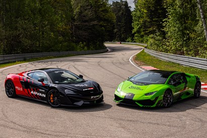 Pojedynek Lamborghini Huracan vs McLaren 570GT 