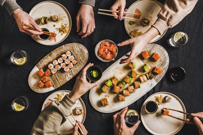 Rodzinne sushi w Suszarni we Wrocławiu (Brodzka)