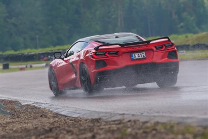 Jazda Chevrolet Corvette C8 Stingray po Torze Poznań
