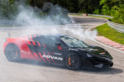 Jazda MCLAREN 570GT - Tor Wrocław (Krzywa)