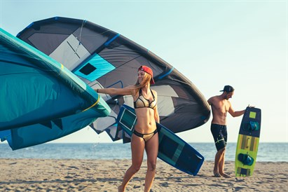 Kurs kitesurfingu dla dwojga w Jastarni – 60 minut z instruktorem