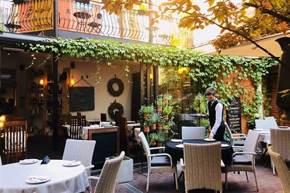 Kolacja 4-daniowa dla dwojga - Restauracja Sąsiedzi w Krakowie