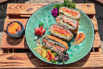 Sushi dla dwojga w Suszarni we Wrocławiu (Hubska)