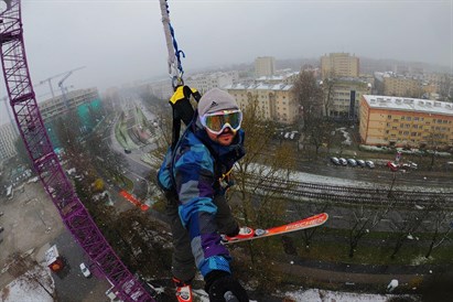 Skok na Bungee z filmem i zdjęciami w Krakowie