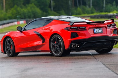 Jazda Chevrolet Corvette C8 Stingray po Torze Poznań