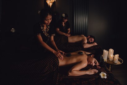 Masaż balijski gorącymi kamieniami dla dwojga w Tao Tao Balijskie Spa
