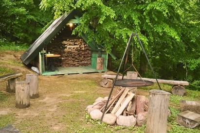 Pobyt dla dwojga w Bieszczadach z jacuzzi, sauną i ogniskiem w lesie