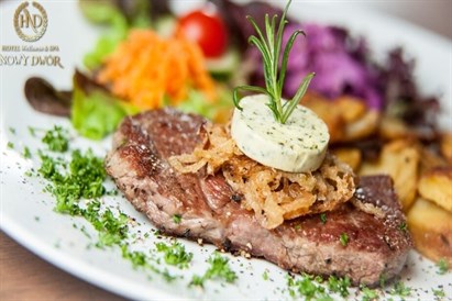 Romantyczna kolacja dla dwojga w Restauracji Delicja w Hotelu Żywieckim