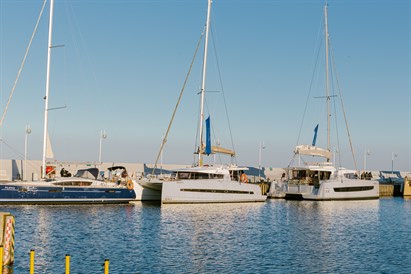 Poranny rejs katamaranem dla dwojga ze śniadaniem – Gdańsk, Sopot