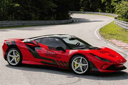 Ferrari F8 Tributo na Torze Poznań (Bednary) 